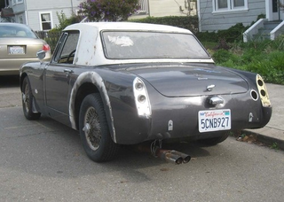 Illustration for article titled 1967 Austin-Healey Sprite Down On The Alameda Street